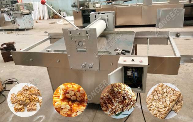 peanut brittle candy bar making machine|peanut candy bar production line